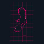 Pink spadefish on a men's t-shirt  Design