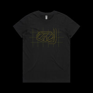Designer Dive Mask yellow - Organic Tee Women  Thumbnail