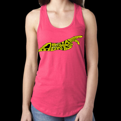 Nudi Hand Notodoris minor - Next Level Ladies' Ideal Racerback Tank Thumbnail
