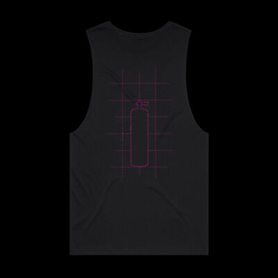 Designer Scuba tank pink - AS Colour Barnard Tank (Retail Quality) Thumbnail