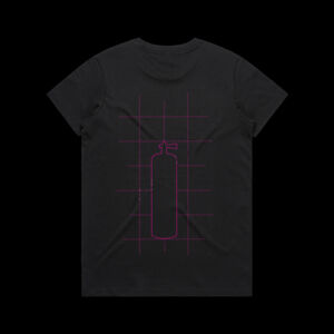 Designer Scuba tank pink - AS Colour Maple Organic Tee (Retail Quality) Thumbnail