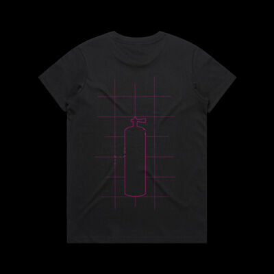 Designer Scuba tank pink - AS Colour Maple Organic Tee (Retail Quality) Thumbnail