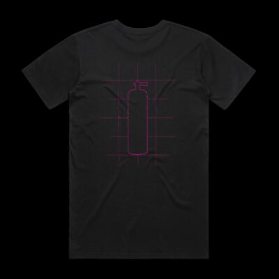 Designer Scuba tank pink - AS Colour Staple Organic Tee (Retail Quality) Thumbnail