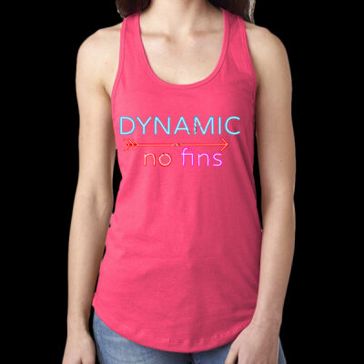 City camouflage DNF - Next Level Ladies' Ideal Racerback Tank Thumbnail