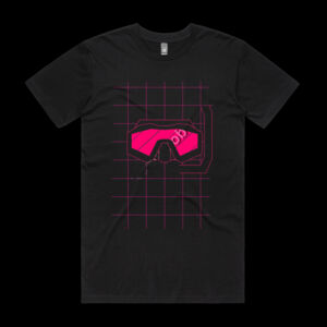 Pink Dive Mask T-shirt Men Thumbnail
