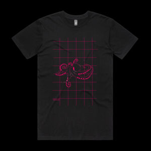 Pink Octopus T-shirt Men Thumbnail