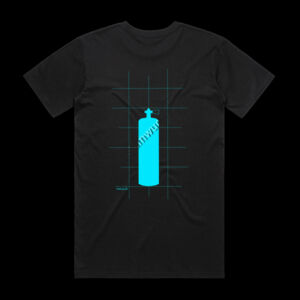 Blue Tank T-shirt Men Thumbnail