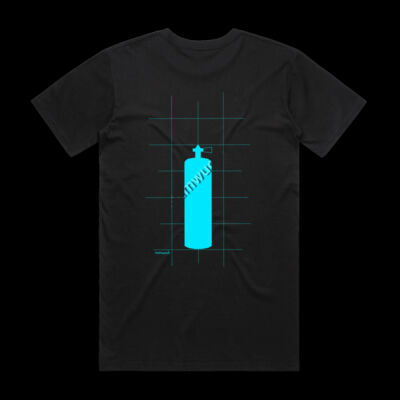 Blue Tank T-shirt Men Thumbnail