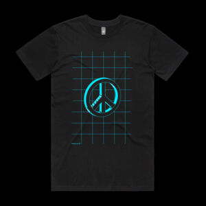 Blue Peace T-shirt Men Thumbnail