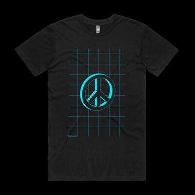 Blue Peace T-shirt Men Thumbnail