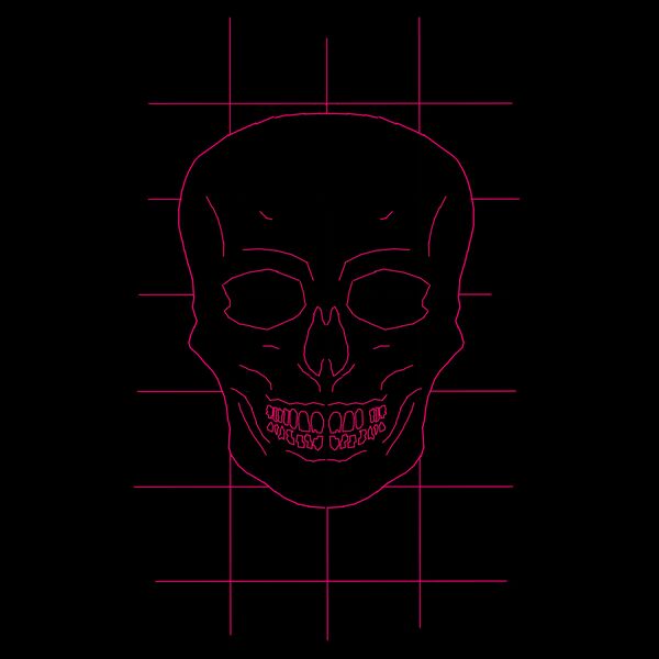Arcade Skull red Thumbnail