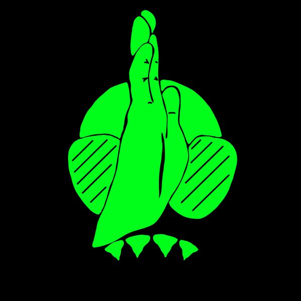 Shark hand green Thumbnail