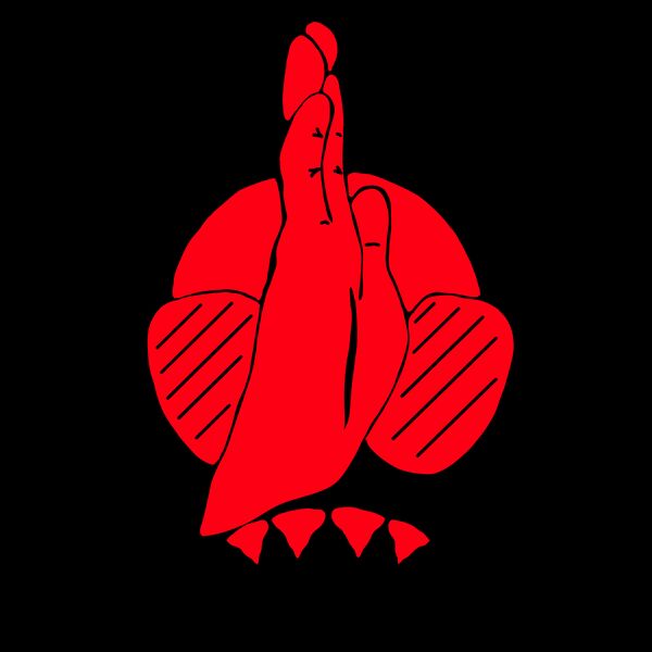 Shark hand red Thumbnail
