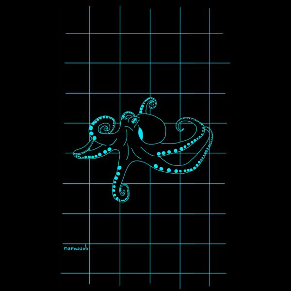 Blue Octopus  Thumbnail