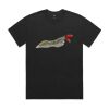 Mens Heavy Faded Oversized Tee (same day) Thumbnail