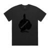 Mens Heavy Faded Oversized Tee (same day) Thumbnail