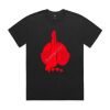 Mens Heavy Faded Oversized Tee (same day) Thumbnail